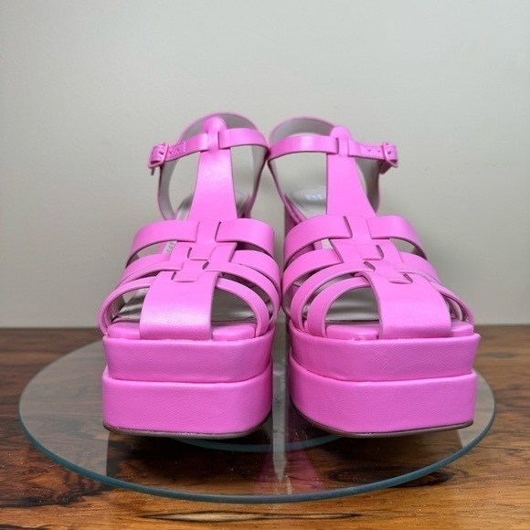 NEW BP. Amaya Fisherman Platform Sandal - Pink Punch - size 9.5 - Picture 5 of 15